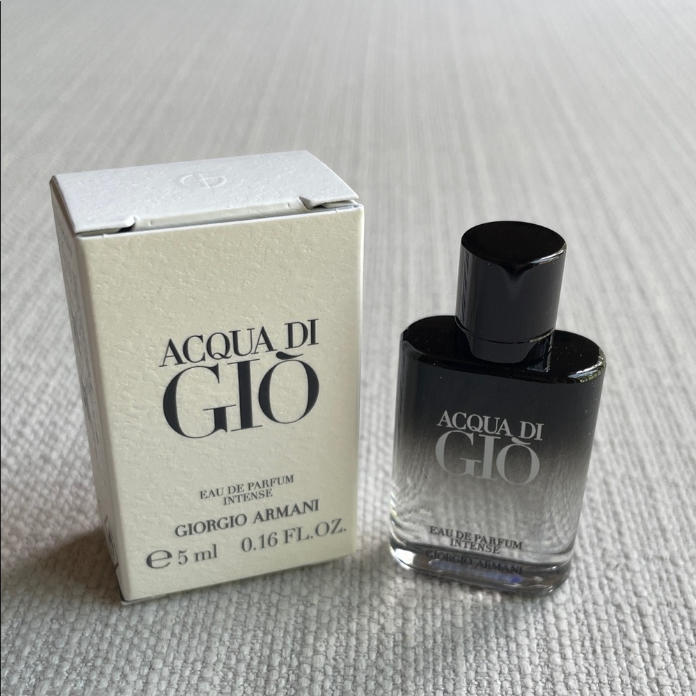 Giorgio Armani Acqua di Giò INTENSE miniature 5ml fragrance